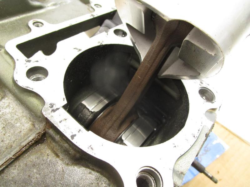 Ksページ 01 Kawasaki KSF 250 Mojave Bottom End Cases Cranks Trans 1997-2004